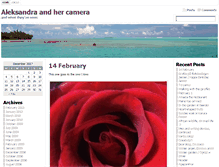 Tablet Screenshot of aleksandra.videren.net